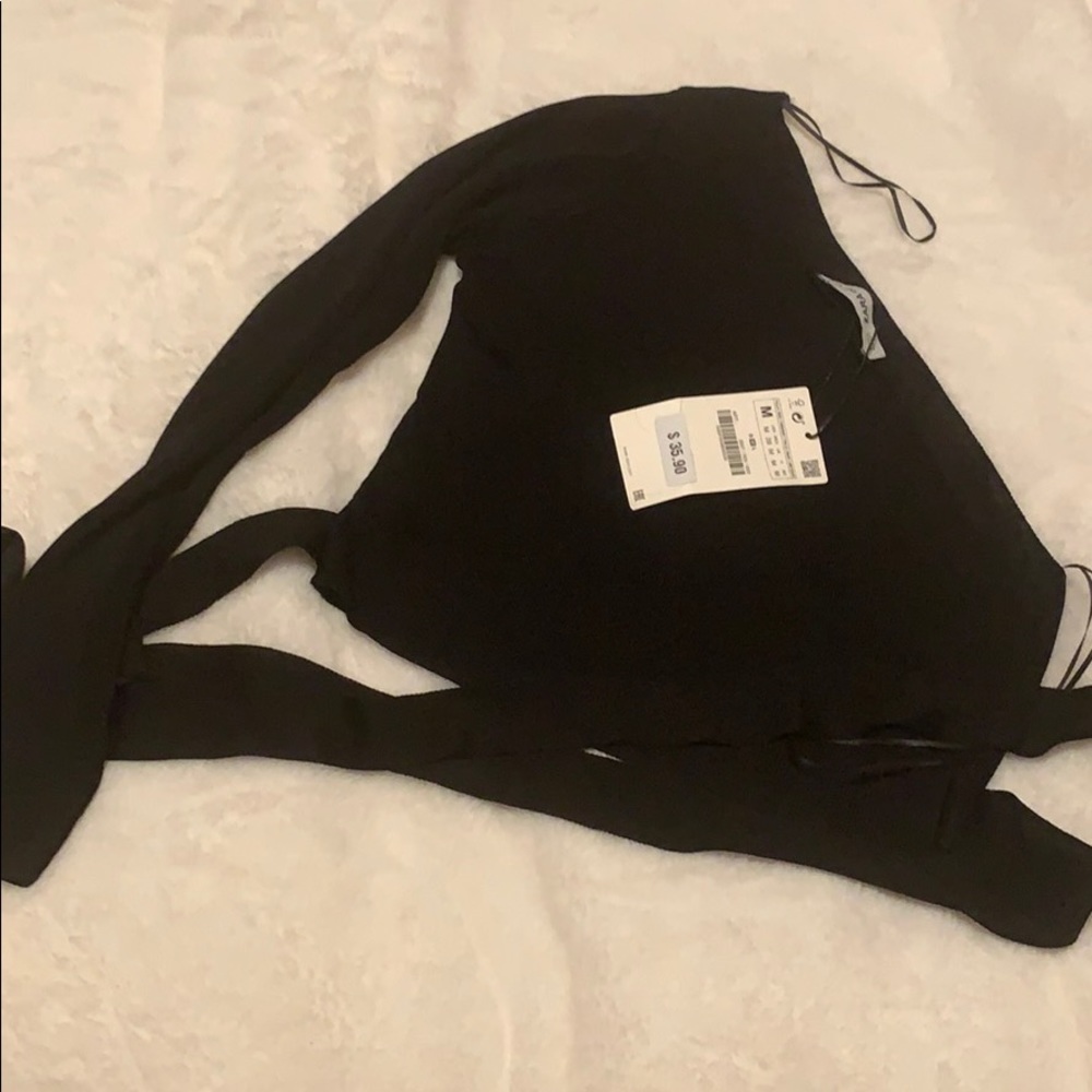 Crop top long sleeve